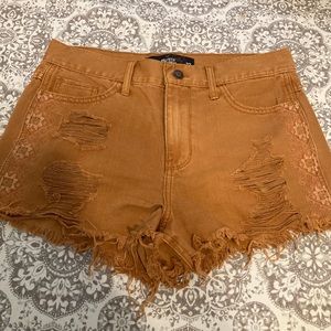 American Eagle Outfitters Brown Jean Shorts